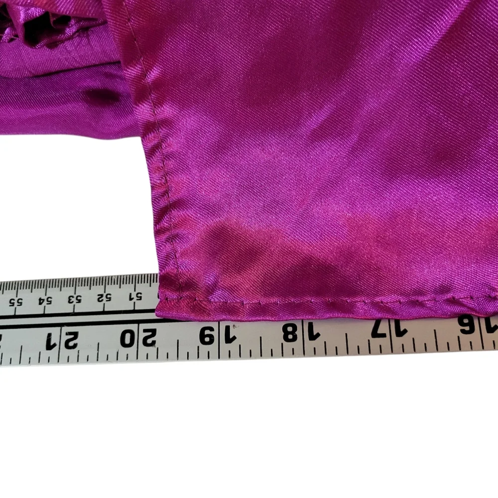 Fuschia Pink/Purple Satin Napkins (70)